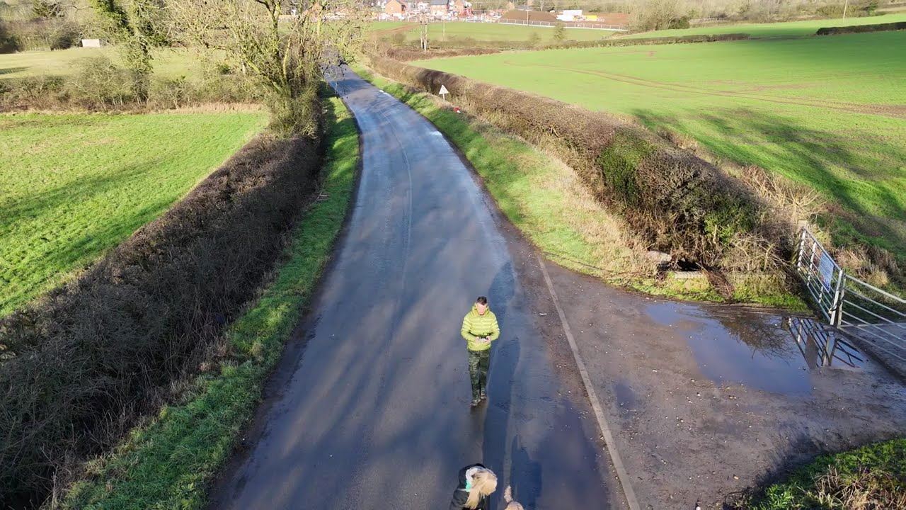 Thornton Lane using Drone Tracking Jan26