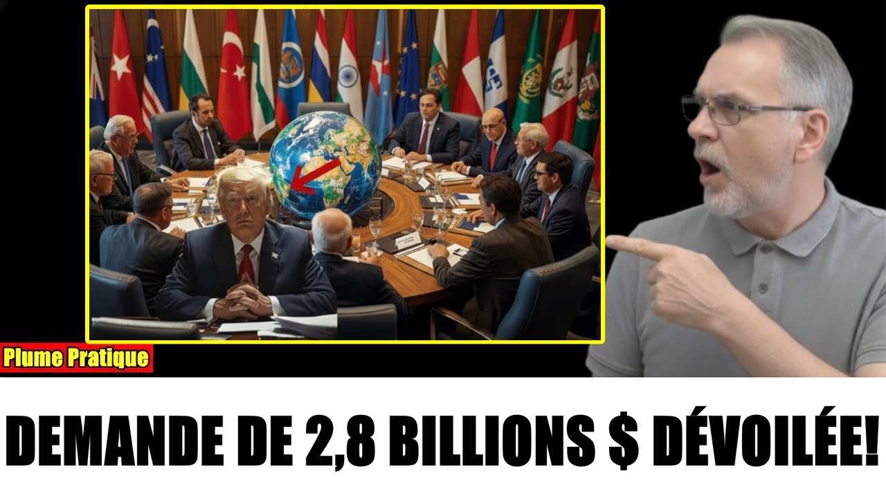 Trump vs Carney : demande de 2,8 billions $ qui a mis à nu l’effondrement de l’économie américaine