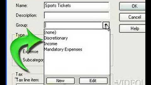 Video Professor: Quicken® 2005 -- Add a New Category