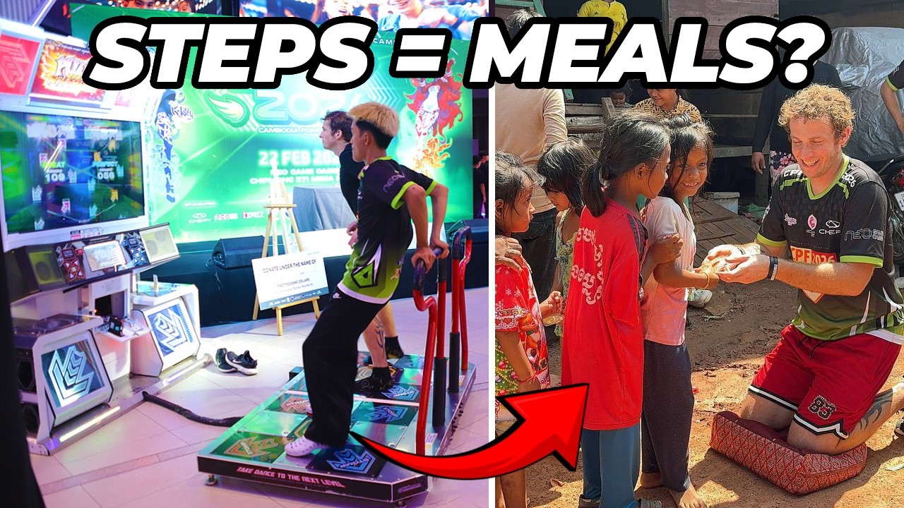 How Can Dance Gaming in Cambodia Feed Hundreds of Kids!? | CPF 2026