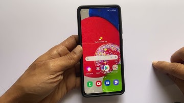 Samsung Galaxy A52s: How to turn off the phone ? How to remap the Power  Button?