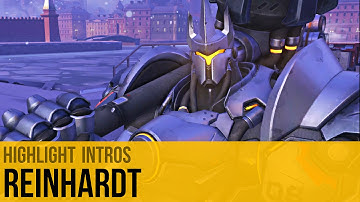 Overwatch | Reinhardt Highlight Intros | Without UI