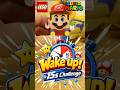 15s Challenge: Can you wake up LEGO Mario? ⏱️ #shorts #lego #legomario #supermario #asmr