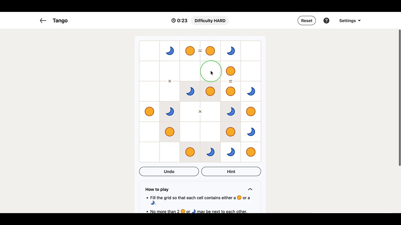 LinkedIn Tango Answer Today – Puzzle #517 | 08 March 2026