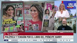 Polémica y tensión por el libro del Príncipe Harry