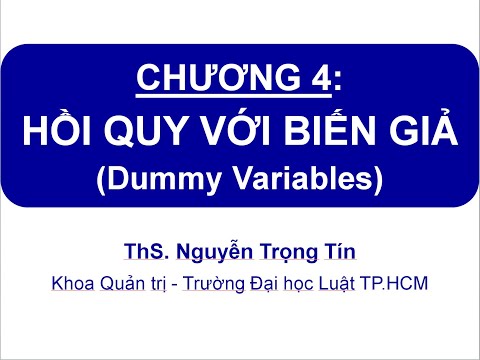 Video: Hệ số ngoại biến đa biến là gì?