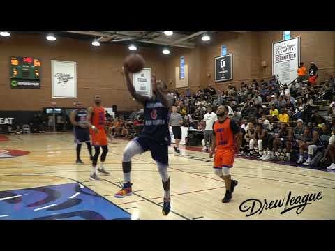 2019 Drew League - Pierre Jackson Goes OFF in Week 5