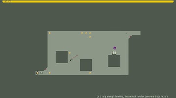 N++ Solo Intro Episode C-02, Level 01 - All Gold