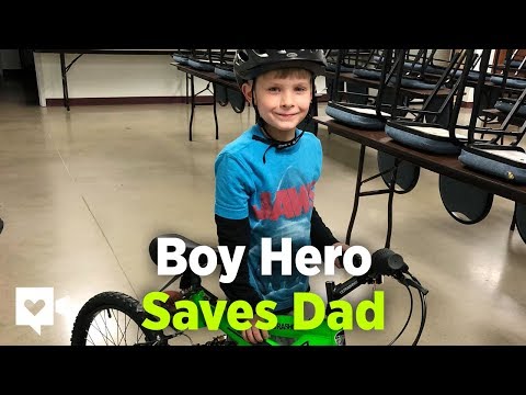 Boy Pedals Down Highway To Save Dad’s Life | Humankind