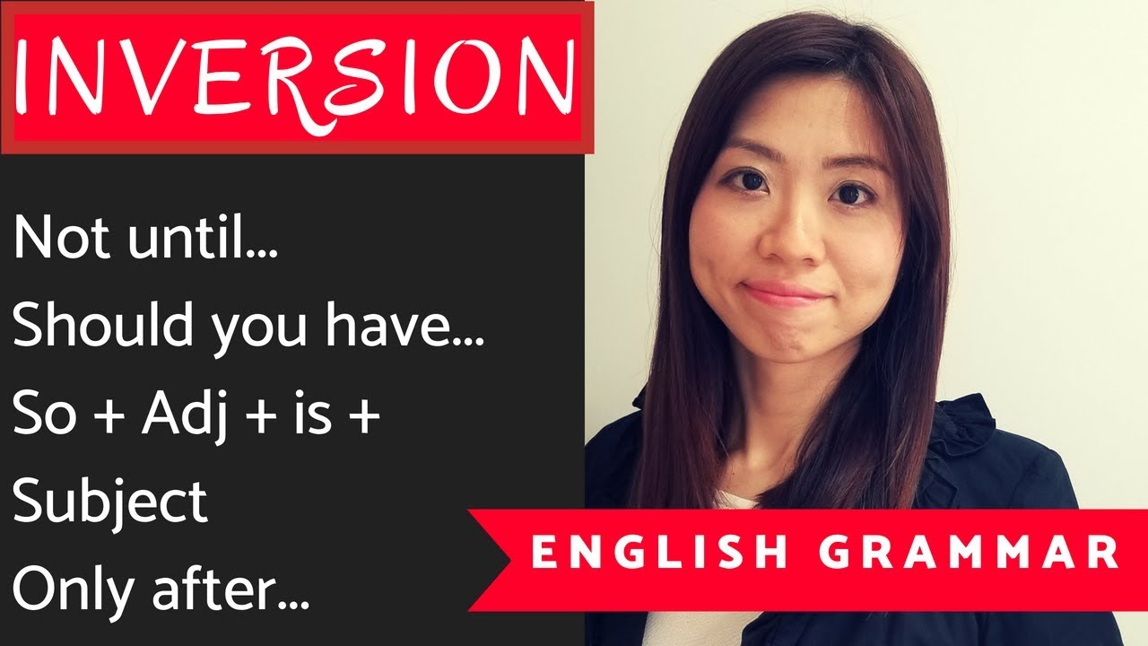 [英文文法] Inversion English - YouTube