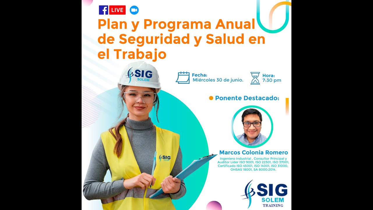 TEMA 10 - Plan y Programa Anual de Seguridad y Salud en el Trabajo ...