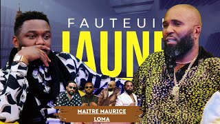 MAITRE MAURICE LOMA SUR DOSSIER FABRIGAS ET HÉRITIER A RECADRE CHOMI NANGUERI