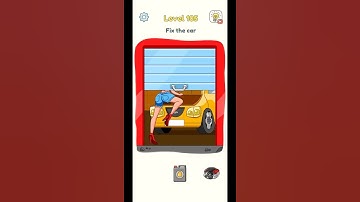 Game Dop 3 - level 105 – Fix the car - All Displace One Part answers and solutions🔥Subscribe🔥