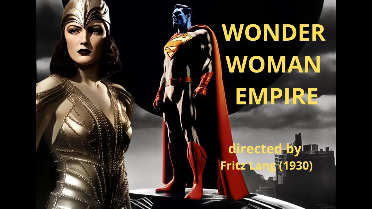 WONDER WOMAN 1930 EMPIRE ORWELL directed by FRITZ LANG