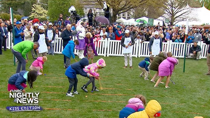 Take A Look Into The History Of The White House Easter Egg Roll Nightly News Kids Edition