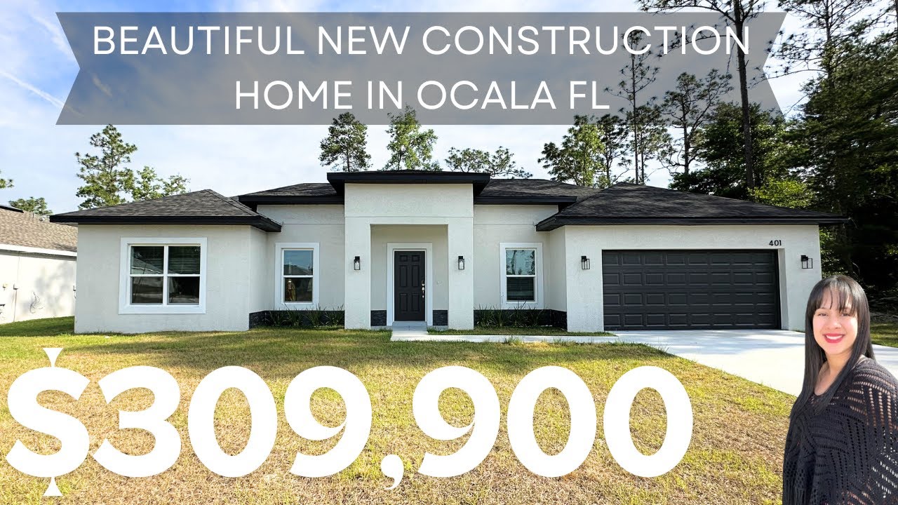 New Construction Home in Ocala FL |No HOA No Carpet| - YouTube