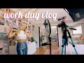 Work Day in My Life Vlog | Ella Elbells