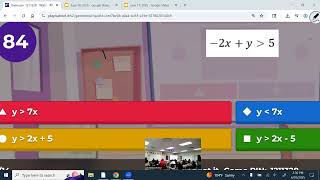 Solving Systems of Linear Inequalities Kahoot