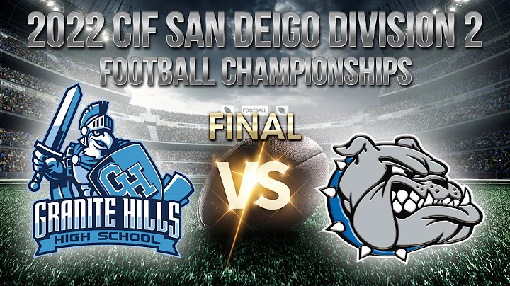 Granite Hills vs Ramona | 2022 CIF San Diego Footb...