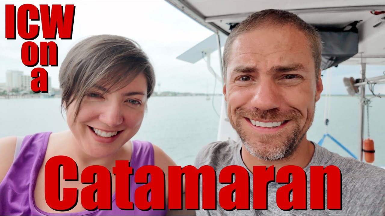 ⁣Barely Fit our Sailing Catamaran Under Bridges in the ICW - Chasing Serenity Episode 14