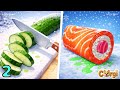 Perfect Slices 🆚 Sushi Roll 3D - All Levels Satisfying Walkthrough Gameplay | PART 2