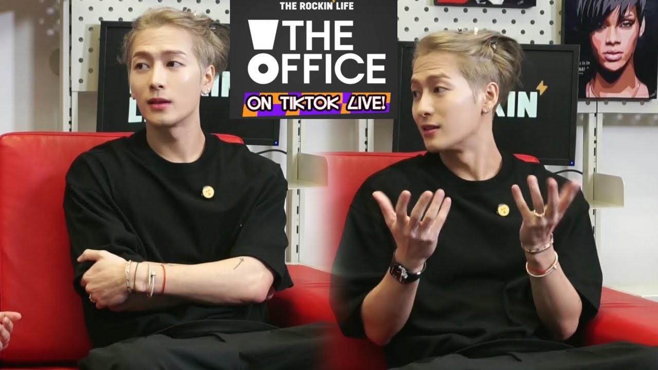 Jackson Wang - full INTERVIEW The Rockin Life THE OFFICE on Tiktok LIVE