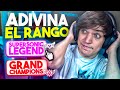 TE DESAFIO 🔥 ADIVINA EL RANGO DE 10 JUGADORES EN 1 SOLO MINUTO | ROCKET LEAGUE