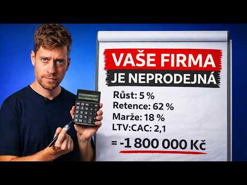 Jak vybudovat a prodat firmu za velký NÁSOBEK?