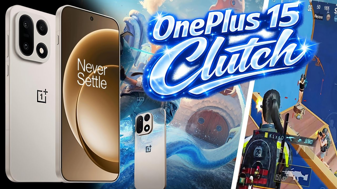 Oneplus 15 Bgmi Gaming Test | The Bast Bgmi Gaming Phone | Top Clutches Intense Rush Fights🔥