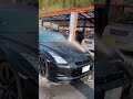 【GTR】黒い車に水ぶっかけてみた