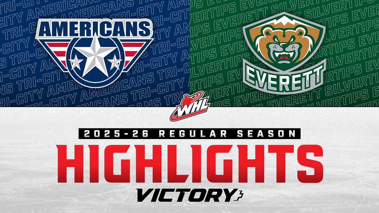 Tri-City Americans at Everett Silvertips 02/22 | WHL Highlights 2025-26