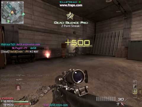 AngelKrisz and CGK Jani (AngelKrisz) MW3 Barret 50. cal Triple Kill gaming logo