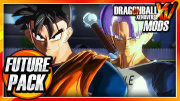 Dragon Ball Xenoverse PC: Future Gohan Vs Future Teen Trunks (Xenoverse 2 Future Pack) Mod Gameplay