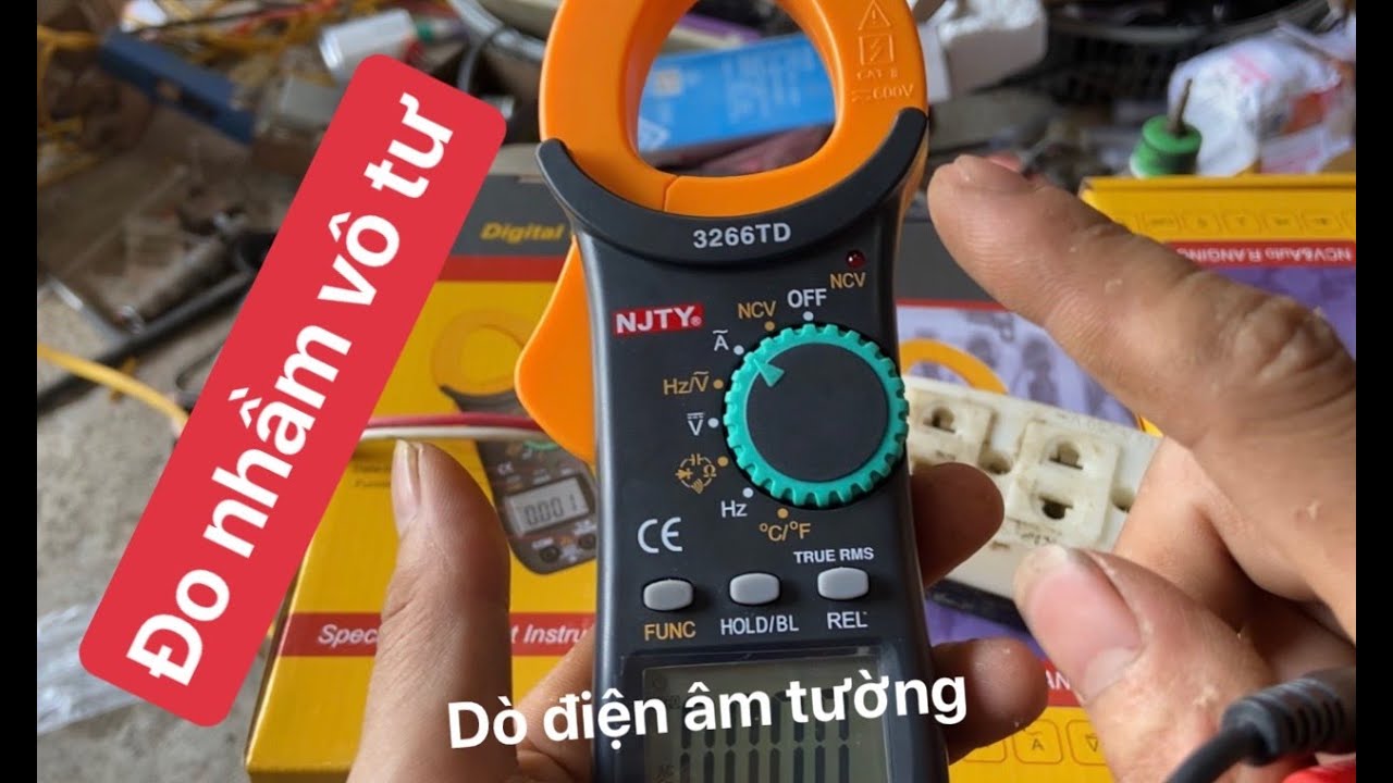 Hướng dẫn sử dụng Đồng hồ ampe kìm 3266Td đo được đủ... - youtube