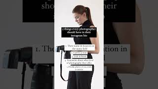 5 Things Every Photographer Should Have In Their Instagram Bio
