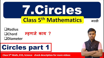 Class 5th Math Chapter 7 Circles | Problem set 28 with explanation | Class 5th math Problem set 28.