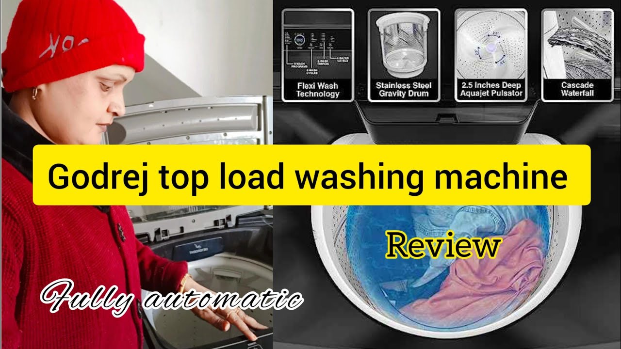 godrej washing machine fully automatic/best review/Amazon YouTube