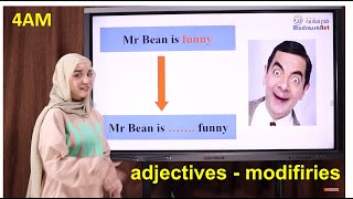 adjectives - modifiries
