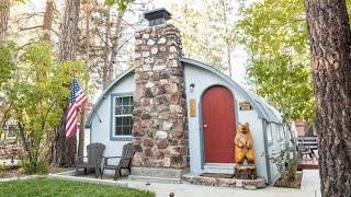 The Quonset Lodge is a OneofaKind Cabin In Big Bear City