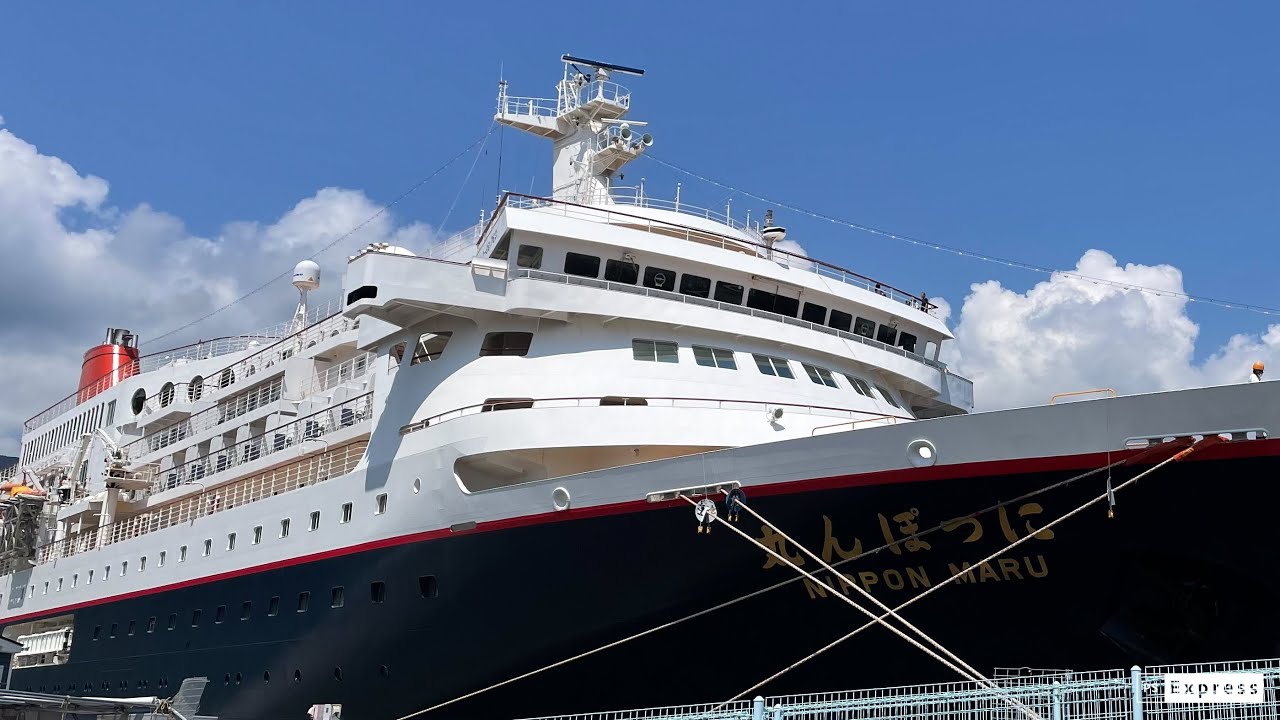 「にっぽん丸」日本が誇る小さなクルーズ船!!　灼熱の熱海花火とエンターテイメントクルーズ!　行ってきました!!!