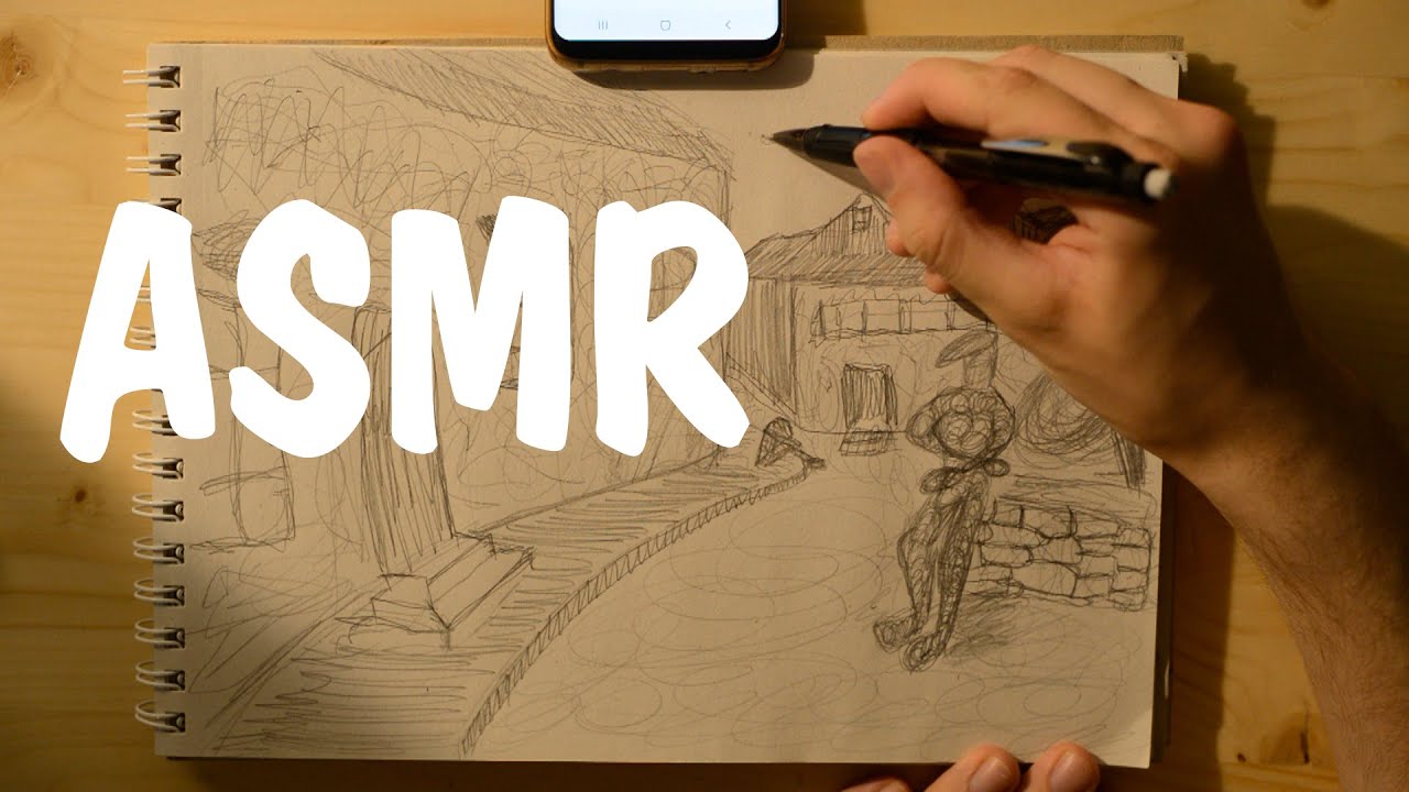 ASMR Suomi ✏ Taas Piirretään! / Rauhallista puhetta ja piirtoääniä