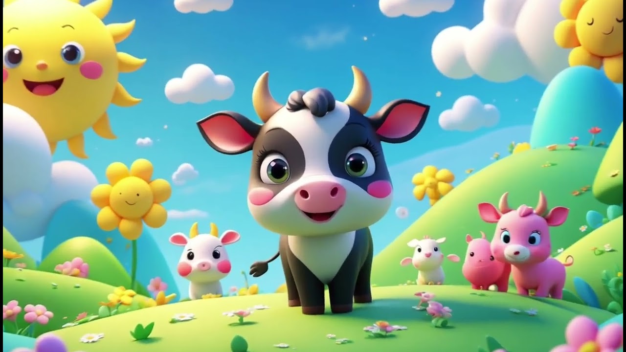 Baa Baa Black Sheep & the Pink Cow | Fun Kids Story & Song 🐑🐄