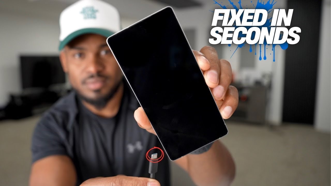 How to fix Samsung Galaxy won’t turn on or charge, black screen - YouTube