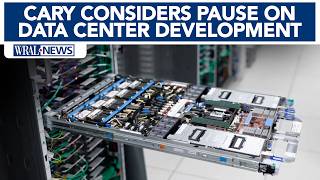 Cary town leaders call for pause on data center development