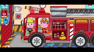 Fun Role Play Game - Papo Town Fire Department | IOS & Android Gameplay screenshot 1