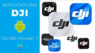 OÙ TÉLÉCHARGER les APPLICATIONS DJI : DJI FLY / DJI GO4 / DJI MIMO / DJI RONIN... (avec Android). screenshot 5