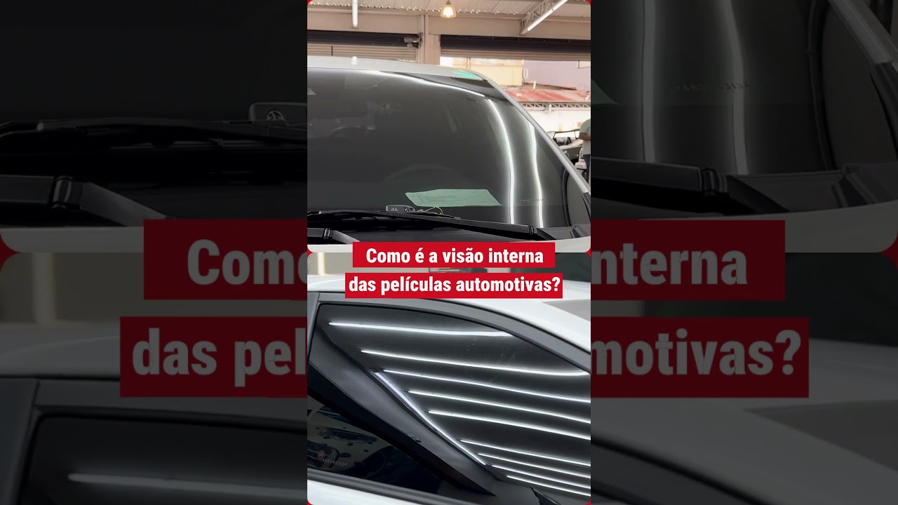 Como é a visão interna do carro, após a aplicação da película automotiva? | Artsom Auto