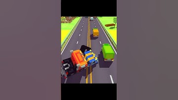 Blocky Highway #shorts #viralvideo #foryou #fyp #game #gameviral #blockyhighway #trukoleng