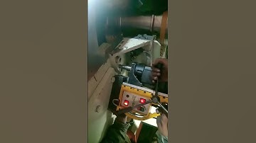 Synchronous generator (drilling hole in generator body) #synchronousgenerator