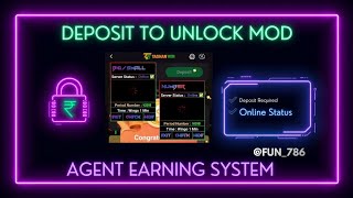 Deposit To Unlock MOD 🔒 | Agent App System | Premium App Lock screenshot 1
